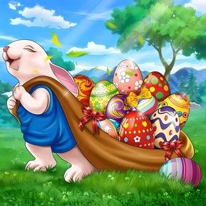 Easter bunny 20 oz tumbler